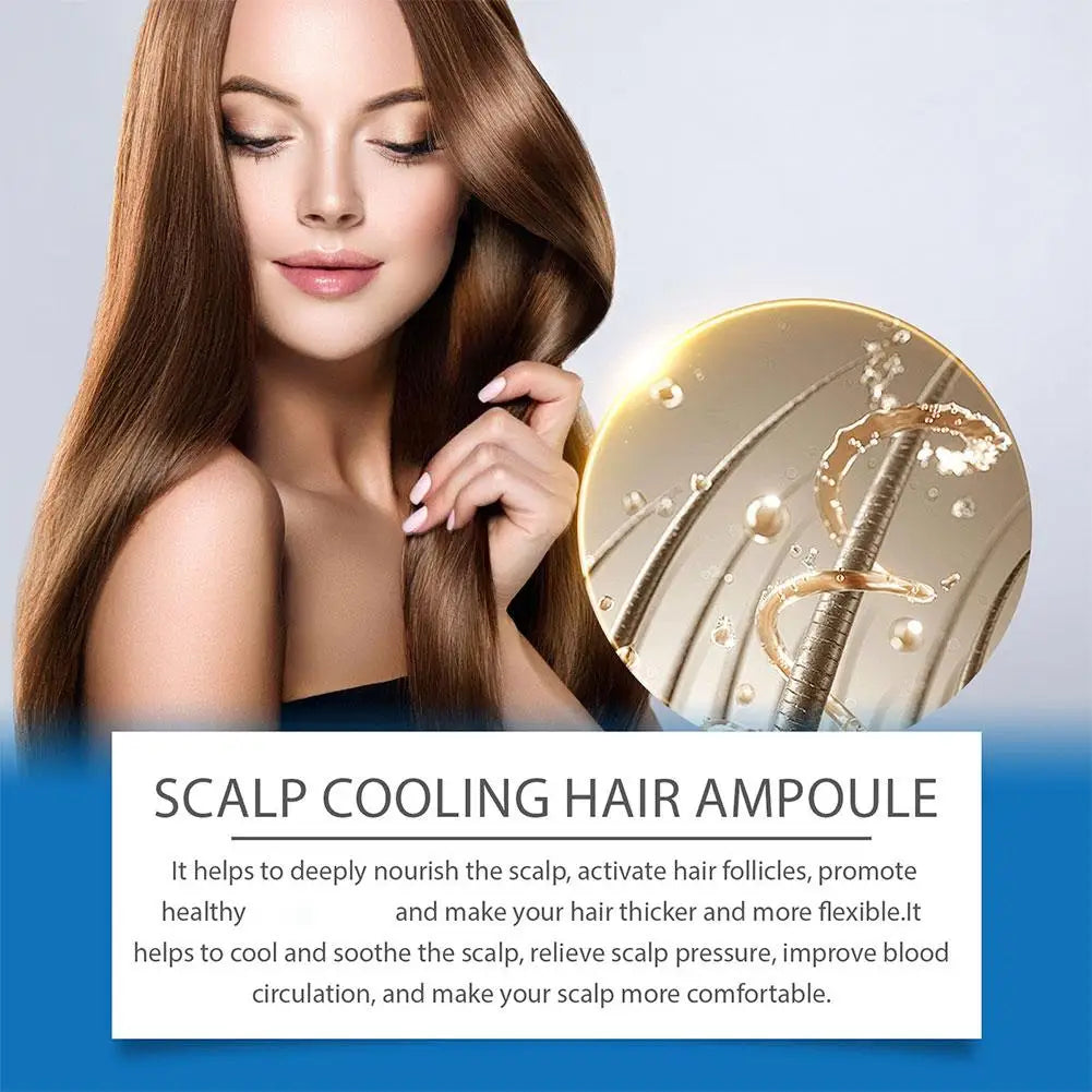Bodywise Roll-On Ball Rosemary Hair Care Essence Efreshing Anti-Frizz Hair Serum Lasting Oil Control Strengthening Hair Care